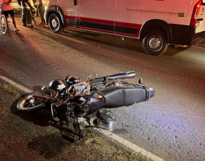 Notícia - Caroneira morre em acidente envolvendo motocicleta e trator na SC-285