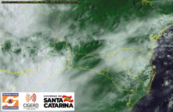 Notícia - Defesa Civil emite alerta sobre tempo e ciclone extratropical 