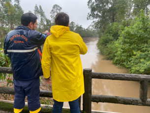 Notícia - Chuva deve diminuir e ventos intensificam nas próximas horas 