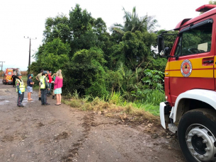 Notícia - Homem morre após carro cair dentro de rio em Ermo 