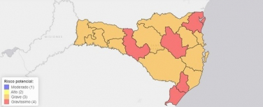 Notícia - Covid-19: Amrec segue e Amesc volta ao estado gravíssimo