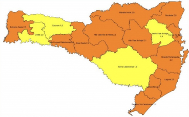 Notícia - Covid-19: Mapa de risco atualizado, sul segue no grave