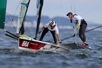 Notícia - Brasil tem chances de mais três medalhas na segunda e terça-feira