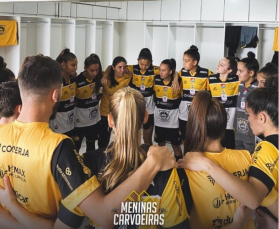 Notícia - Meninas Carvoeiras são vice-campeãs do Estadual