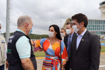 Notícia - Ministro da Saúde visita hospitais do Sul nesta sexta