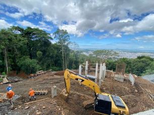 Notícia - Seguem as obras do Mirante Realdo Santos Guglielmi