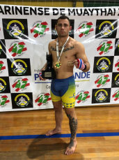 Notícia - Atleta criciumense de MuayThai é campeão do Catarinense e inicia preparação para o Sul-Americano