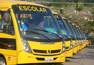 Notícia - Transporte escolar recebe o custeio de R$ 100 milhões