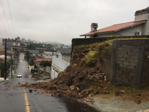 Notícia - Criciúma já registra estragos por conta da chuva (VÍDEO)