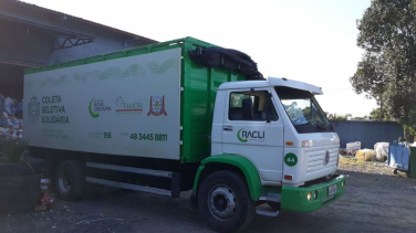 Notícia - Novo galpão de reciclagem deve ser inaugurado em fevereiro em Criciúma