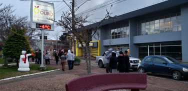 Notícia - Região catarinense é marcada pelo frio na manhã desta terça-feira (FOTOS)