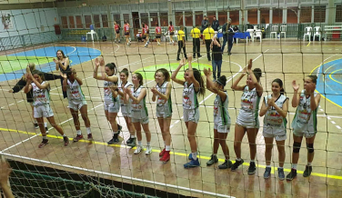 Notícia - Satc/FME se classifica para a fase final do Estadual de Basquete sub-15