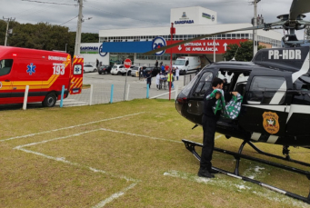 Notícia - Adolescente é hospitalizada em estado grave após ser atropelada em Garopaba