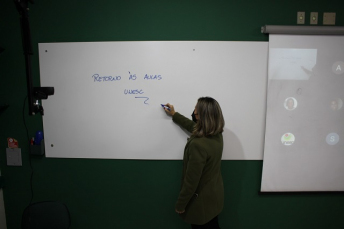 Notícia - Salas de aula adequadas ao novo momento do ensino