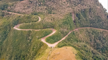 Notícia - Obras da Serra do Faxinal não devem parar, garante prefeito de Praia Grande