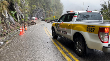 Notícia - Serra do Rio do Rastro liberada para o tráfego de veículos 