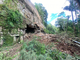 Notícia - Prefeito de Orleans sobrevoa áreas castigadas pelas chuvas (Vídeos e fotos)