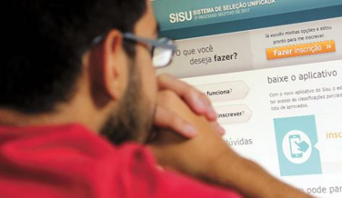 Notícia - Sisu tem 1,8 milhão de estudantes inscritos