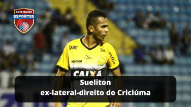 Notícia - Som Maior Esportes recebe Sueliton, ex-lateral do Criciúma