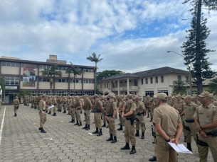 Notícia - Governo do Estado convoca 500 novos soldados da Polícia Militar