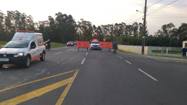 Notícia - Acesso Sul ao Balneário Rincão está bloqueado