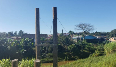 Notícia - Chuvas de abril e maio atrasaram reparos na ponte do Parque dos Imigrantes