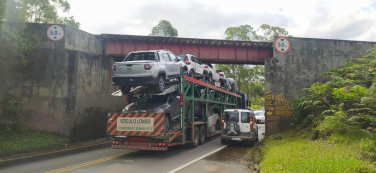 Notícia - Cuidado com a altura no pontilhão do Sangão