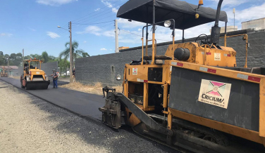 Notícia - Obras de pavimentação asfáltica iniciam em mais de 30 ruas em Criciúma