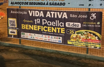 Notícia - Paella Beneficente da Associação Vida Ativa São José acontece neste sábado 