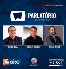 Notícia - Parlatório, com Adelor Lessa, Upiara Boschi e Everaldo Silveira, estreia na Som Maior