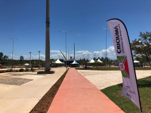 Notícia - Últimos detalhes para a inauguração do Parque Prefeito Altair Guidi (FOTOS)