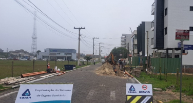 Notícia - Casan anuncia cronograma da implantação de rede coletora em Passo de Torres