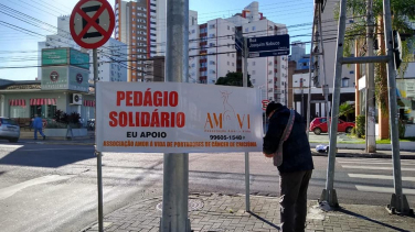 Notícia - Amovi prepara primeiro pedágio solidário do ano em Criciúma 