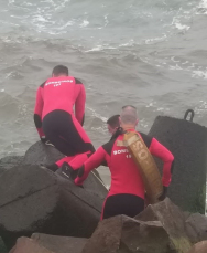 Notícia - Corpo é encontrado em Passo de Torres; hipótese é que seja de pescador desaparecido