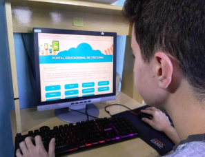 Notícia - Alunos e professores participam de pesquisa sobre acesso à internet