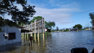 Notícia - Atenção: Acesso norte de Araranguá interditado 