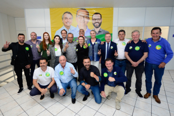 Notícia - Jorginho reúne deputados do PL eleitos e pede união e força para reeleição de Bolsonaro