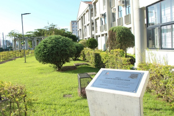 Notícia - Memorial ao juiz Pedro Aujor é instalado no fórum de Criciúma