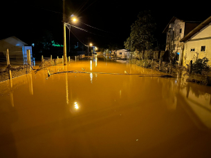 Notícia - Em 48 horas, Praia Grande registra 313 milímetros de chuva