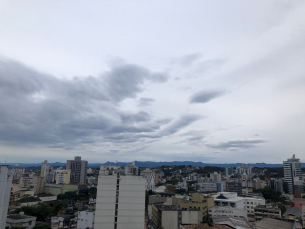 Notícia - Quinta-feira de nebulosidade no Sul de Santa Catarina