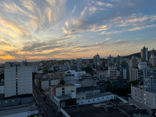 Notícia - Quarta-feira com risco de chuva no Sul de SC