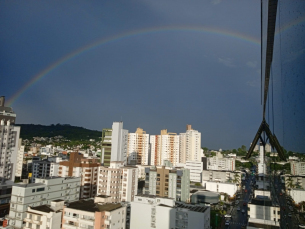 Notícia - Fevereiro inicia com risco de temporais na região