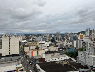 Notícia - Semana marcada por tempo nublado e chuva em Criciúma e região