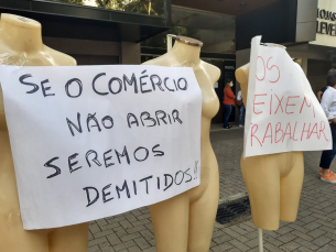 Notícia - Segue o impasse: saúde prega isolamento; FCDL afirma que economia não pode parar