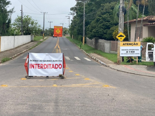 Notícia - Içara estuda opção mais segura para ponte provisória