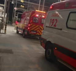 Notícia - Içara: homem cai de dez metros de altura e é conduzido ao hospital