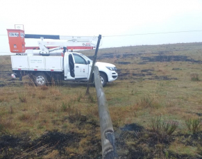 Notícia - Queimadas irregulares causam danos ao sistema elétrico