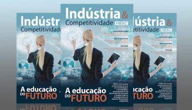 Notícia - Revista da FIESC destaca a educação de excelência para uma nova indústria