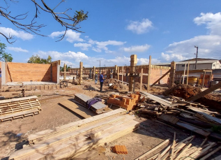 Notícia - Reconstrução da Escola Padre Pacífico Dagostim deve estar pronta para 2023