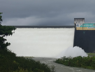 Notícia - Barragem do Rio São Bento extravasa devido às chuvas; Defesa Civil monitora pontos críticos